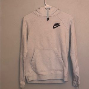 small stain, but can’t be seen when worn